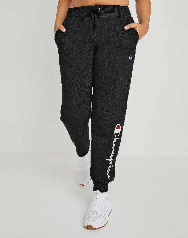 Women's Vertical Logo Powerblend® Fleece Joggers Exclusive Discount