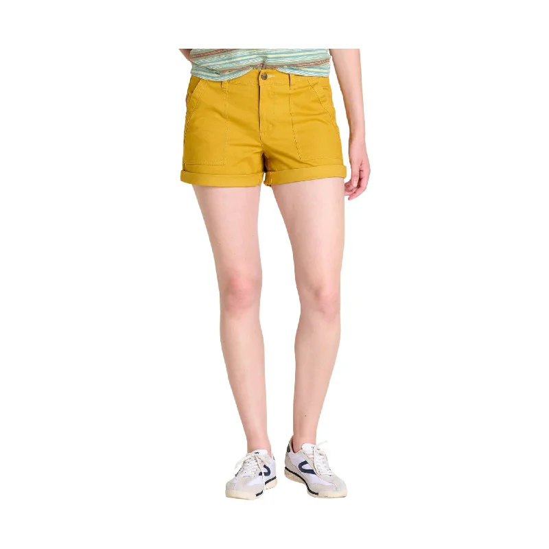 Toad & Co. Women's Earthworks Camp Short - Pollen - ONLINE STORE CREDIT/EXCHANGE ONLY Save On Classic Elegant Styles