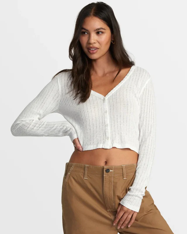 Homecoming Pointelle Top Parisian Effortless Chic Style