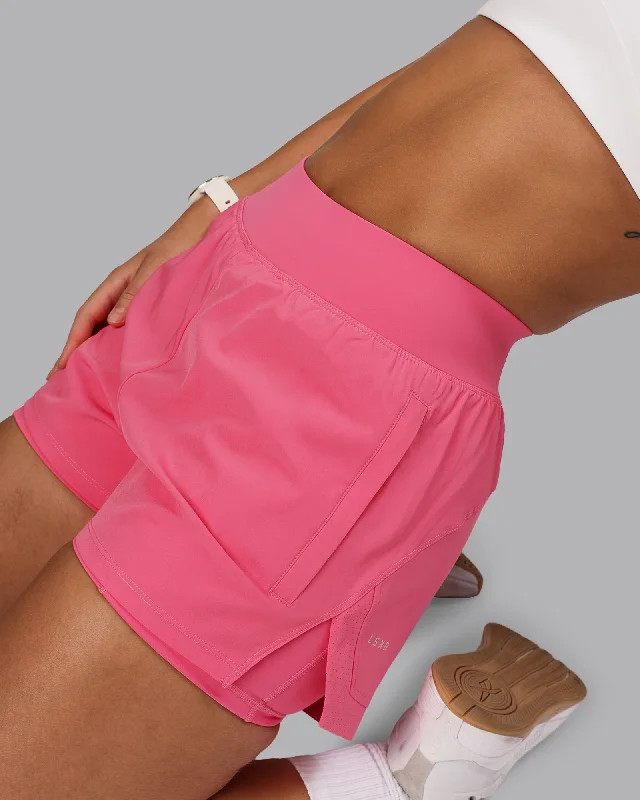 Challenger 3" Lined Performance Shorts - Pink Lemonade Vintage Look