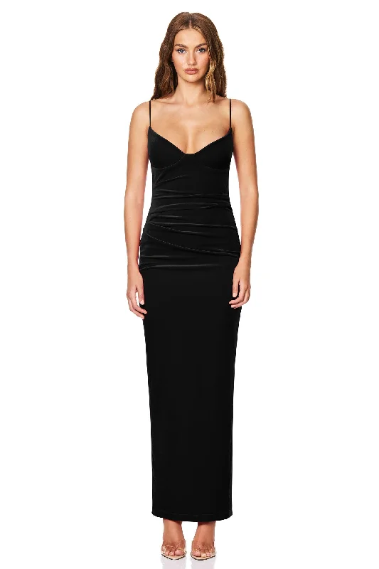 Nookie Mystery Maxi Dress - Black Limited Quantities