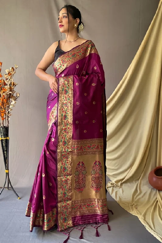 Traditional Paithani Saree Online Shopping For Ganesh Festival Unbeatable Prices