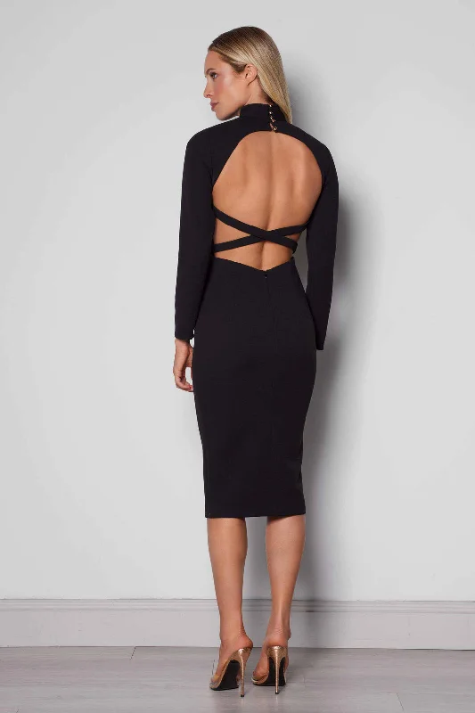 Giovanni Dress - Black Latest Trends