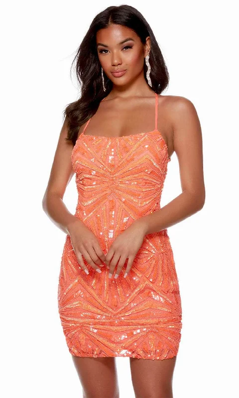 Alyce Paris 4658 - Scoop Fitted Cocktail Dress Trend Driven Wardrobe