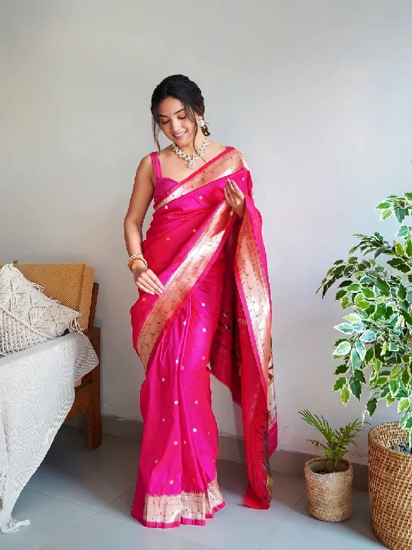 Latest Marathi Paithani Saree For Gudi Padwa Everyday Glamour