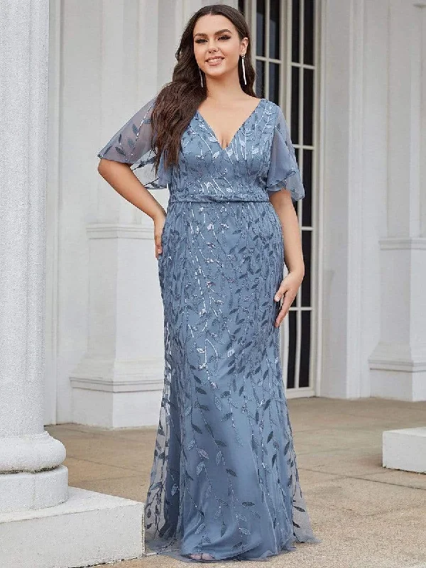 Plus Size Long Mermaid Formal Dresses for Weddings Big Savings On Minimalist Office Styles