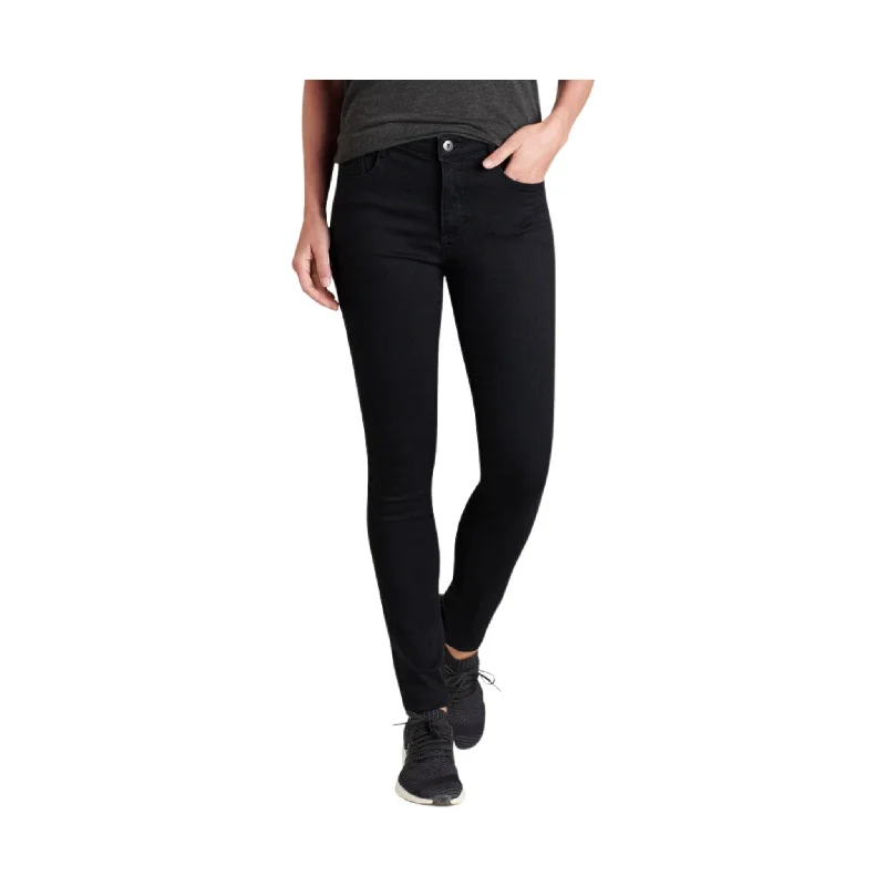 Kuhl Women's 9 Inch Kontour Flex Denim Skinny - Black Trendsetter's Closet