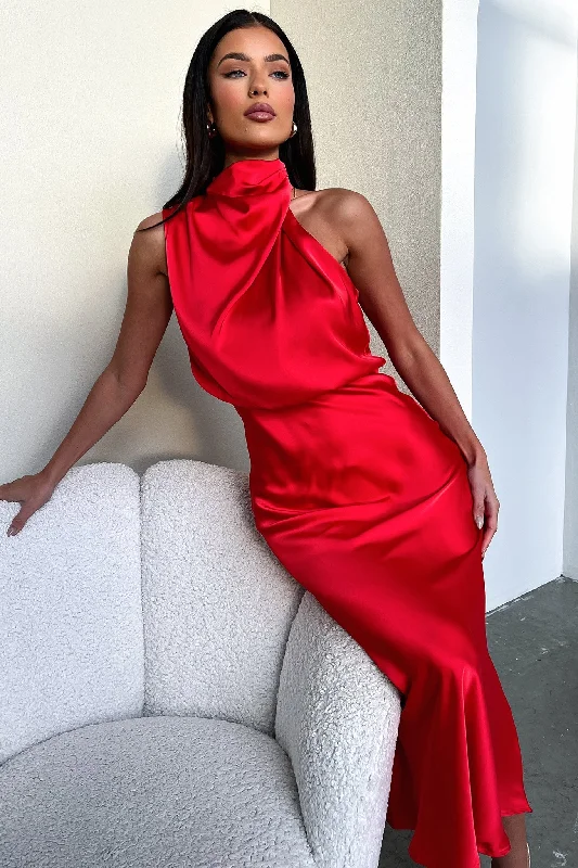 Santorini Maxi Dress - Red Current Trends