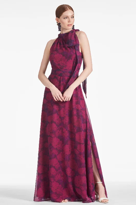 KAYLA GOWN - MAGENTA BLOOM Dreamy Aesthetic