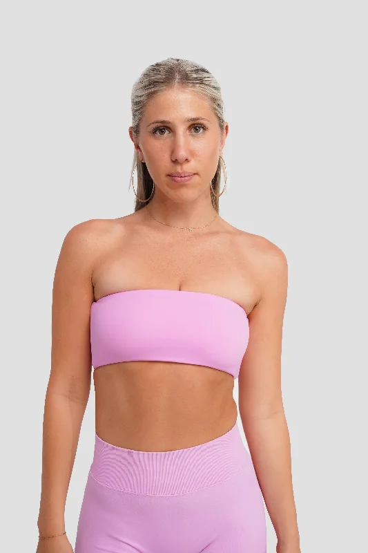 BANDEAU - BUBBLEGUM PINK Flowy Fabric