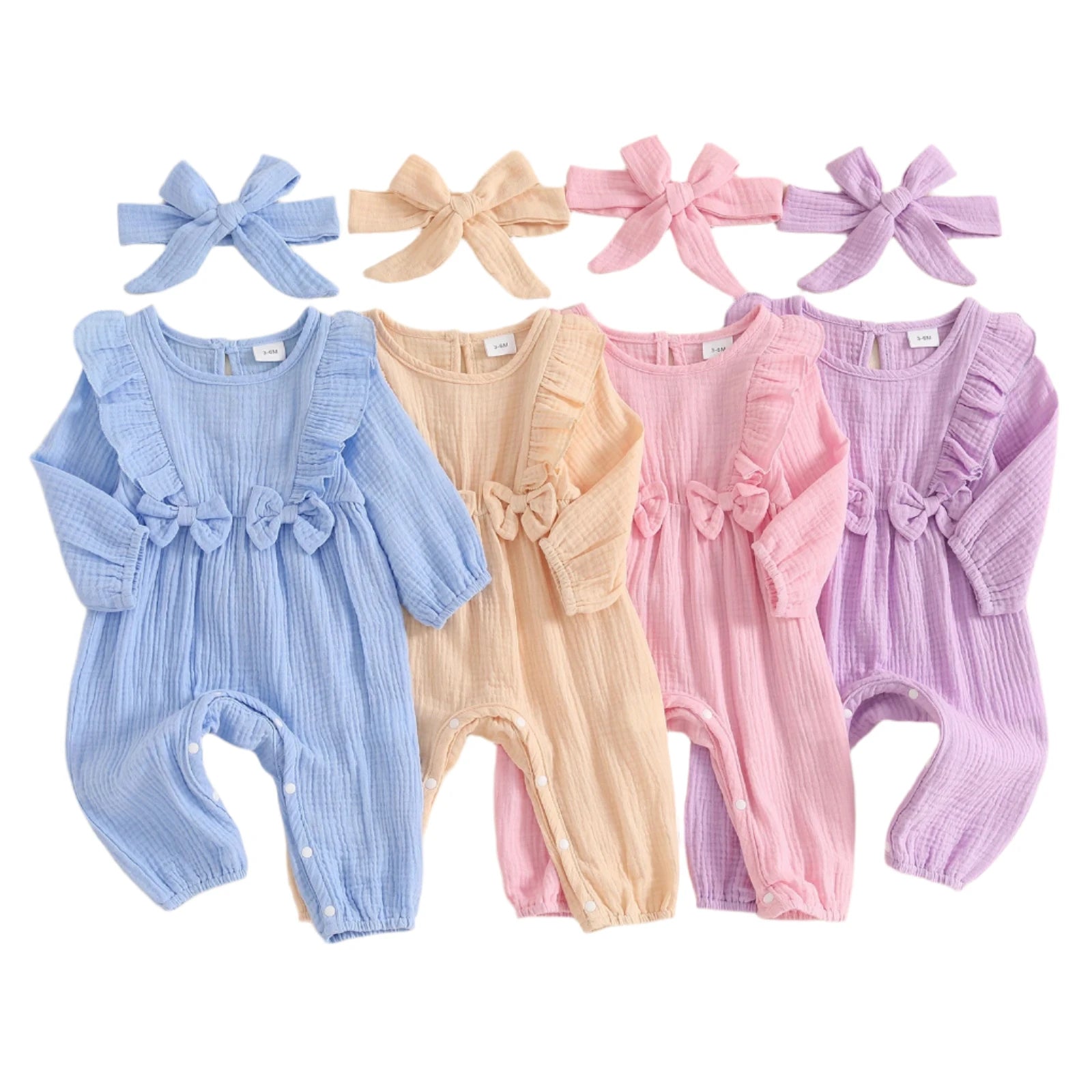 JANIE Ruffle Bowtie Jumpsuit Cool Prices