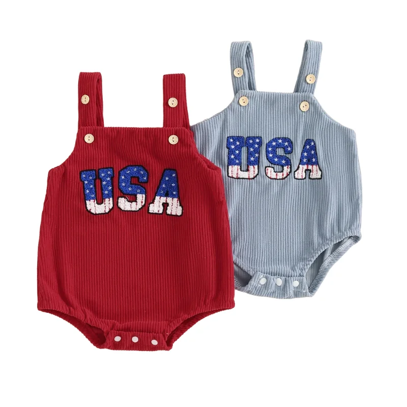 USA Corduroy Romper Budget-Friendly Fashion