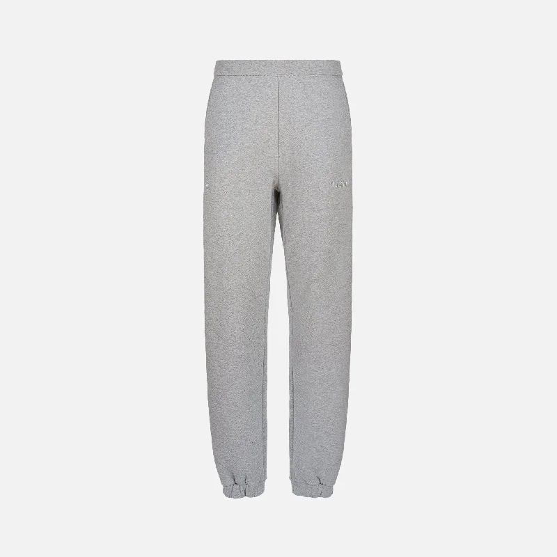 The Attico Penny Long Pants - Melange Grey Big Discounts