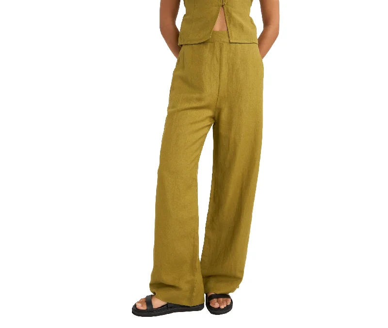 Rhythm Maya Wide Leg Pant Casual Chic Clothing