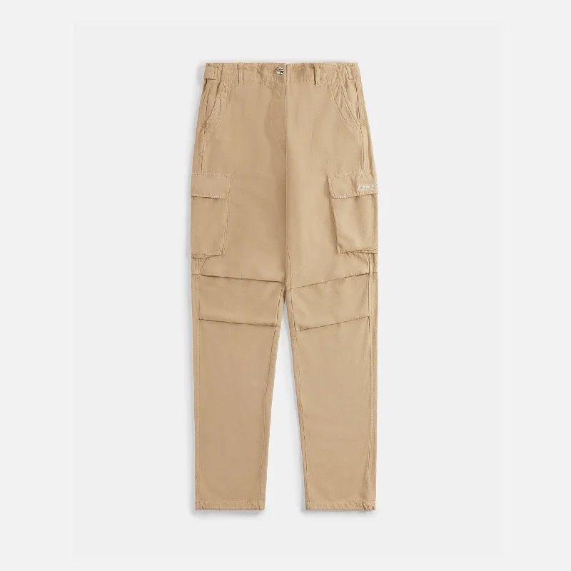 Coperni Canvas Wide Leg Cargo Pants - Beige Essentials On Sale