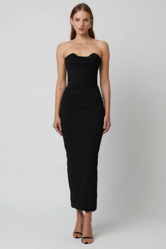 Rozela Dress - Black Trend Alert