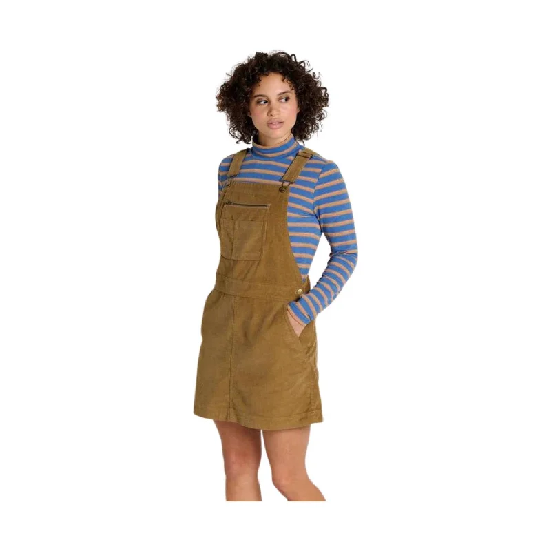 Toad & Co Women's Scouter Cord Jumper - Honey Brown FINAL SALE! Elegant Attire For The Modern Lady