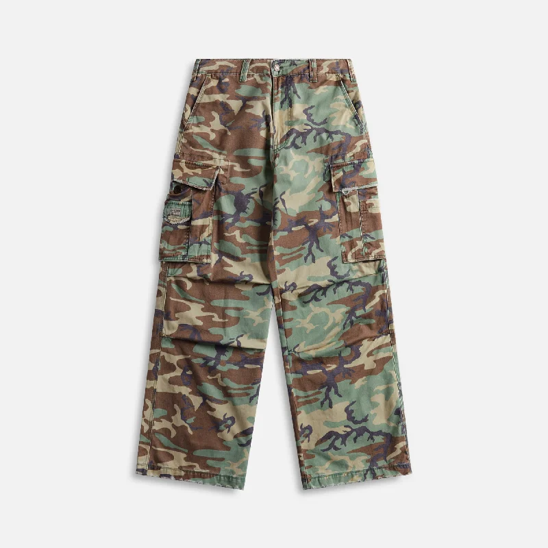 ERL Unisex Cargo Pants - Camo Odd Size Clearance Sale