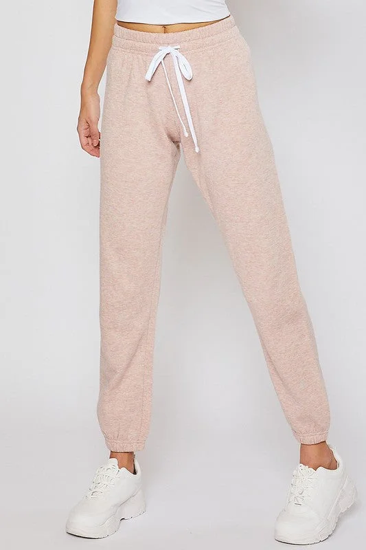 Basic Fleece Sweatpants Chic Outfits