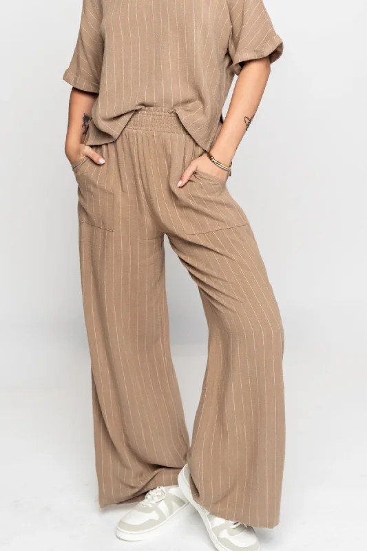 Sydney Pant in Fawn - FINAL SALE Seize Bargains