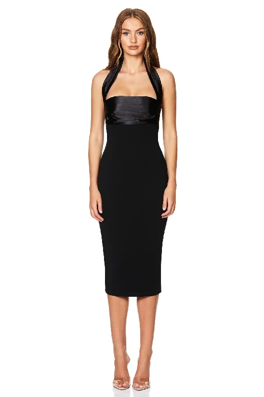 Nookie Renaissance Midi Dress - Black Great Prices On Feminine Styles