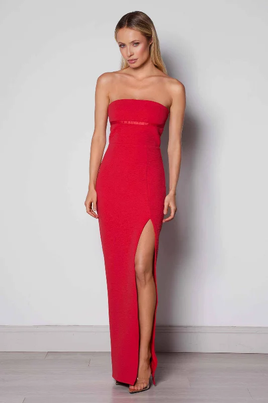 Claudia Dress - Red Exclusive Sale