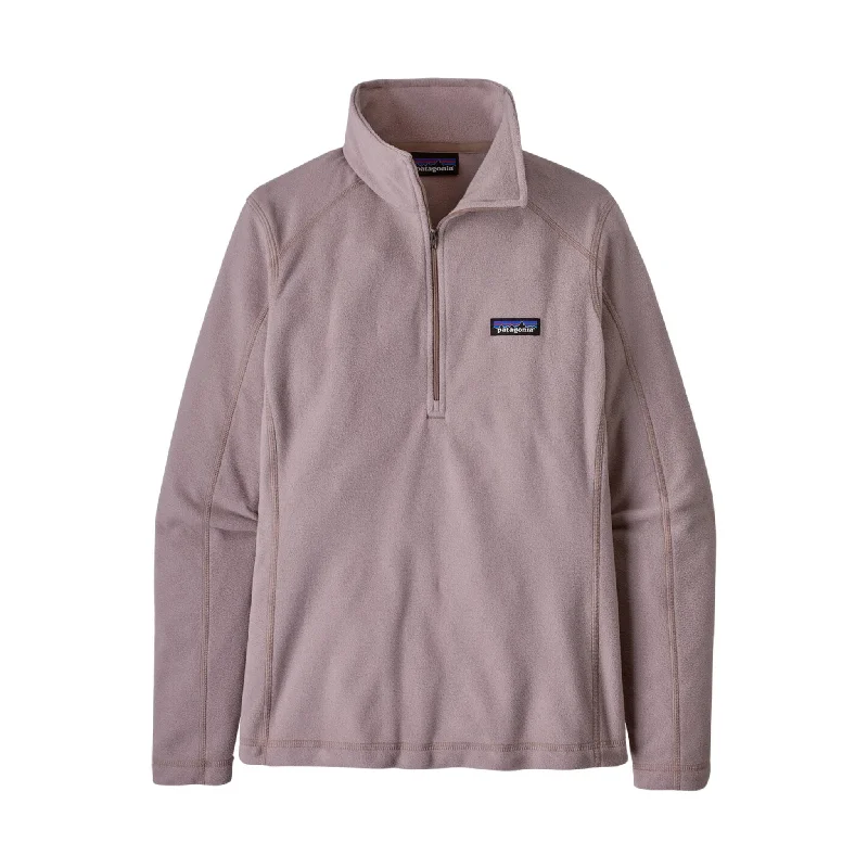 Patagonia Women's Micro D Quarter Zip Fleece - Stingray Mauve Redefining Women's Fashion