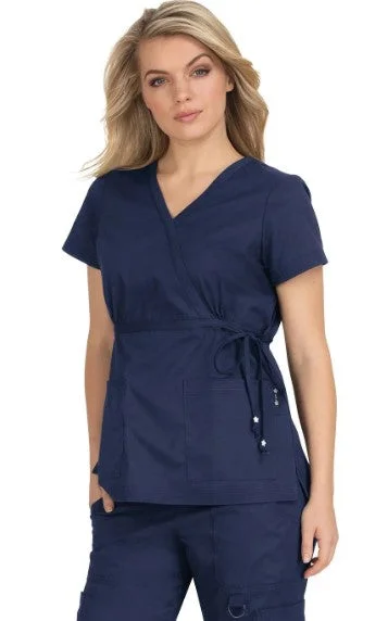 koi Women's Katelyn Scrub Top_Navy Big Discounts