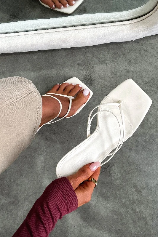 Aisha Heels - Bone Current Trends