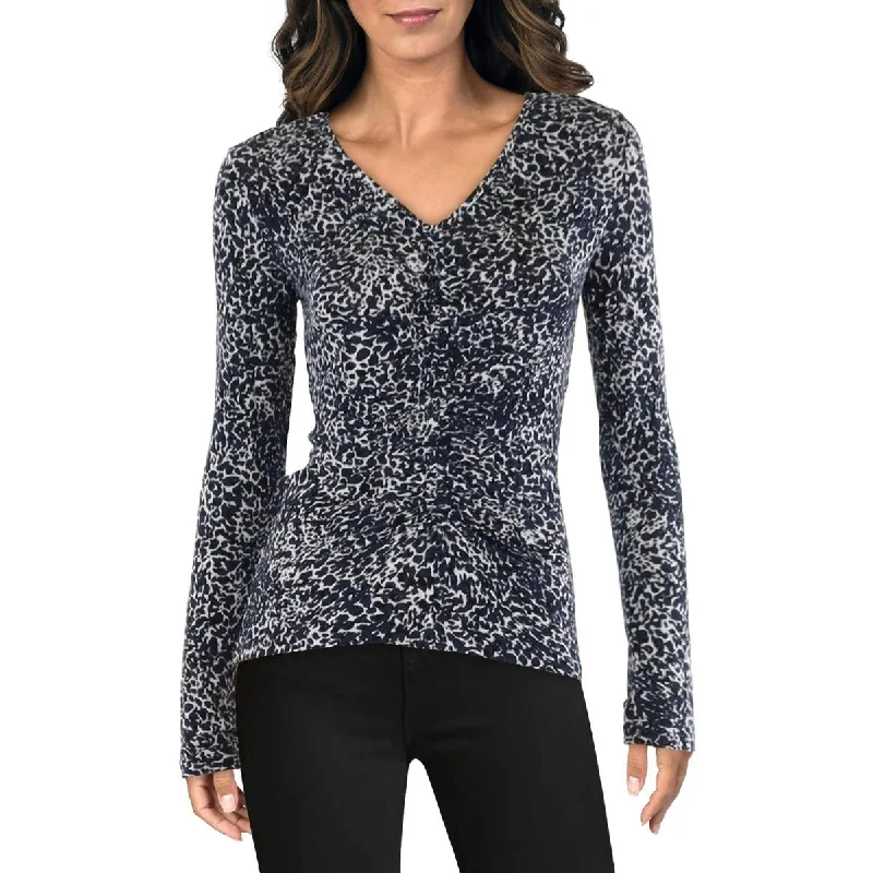 Womens Modal Ruched Pullover Top Unbeatable Deals