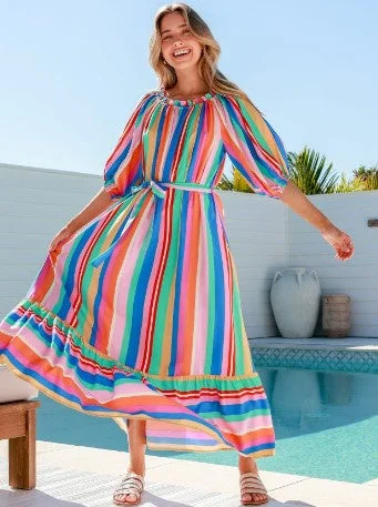 Stripe MAXI DRESS Casual Yet Stylish Separates