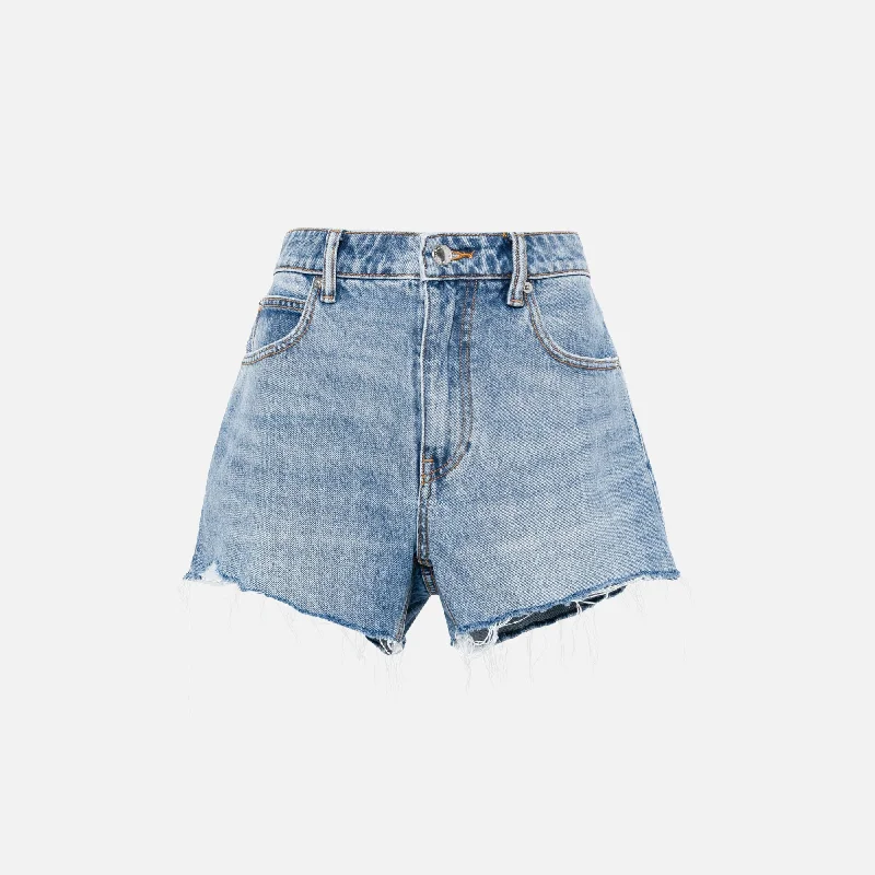 T by Alexander Wang Bite Short - Vintage Light Indigo Everyday Basics