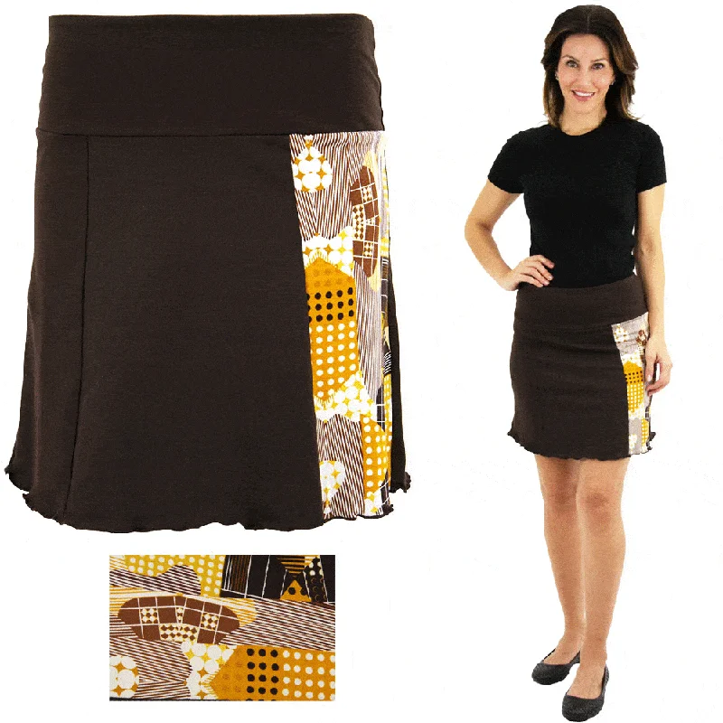 Open Arms Honeycomb Graphic Skirt Unbeatable Prices