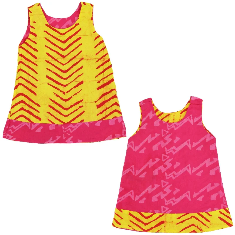 Ghana Batik Girls' Reversible Dress Fashionista Favorites