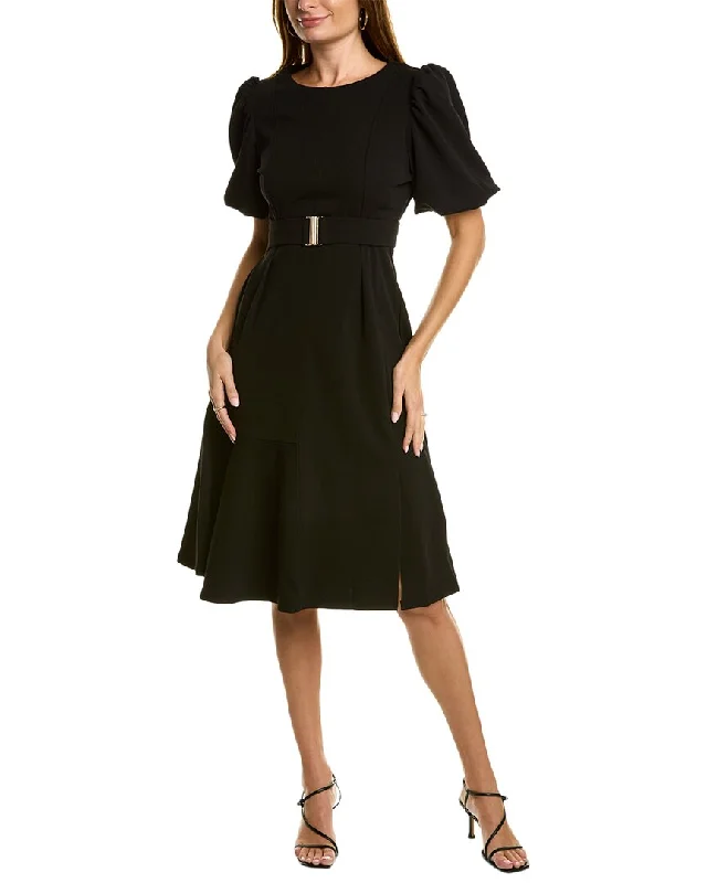 Gracia Bell Sleeve Midi Dress Exclusive Sale