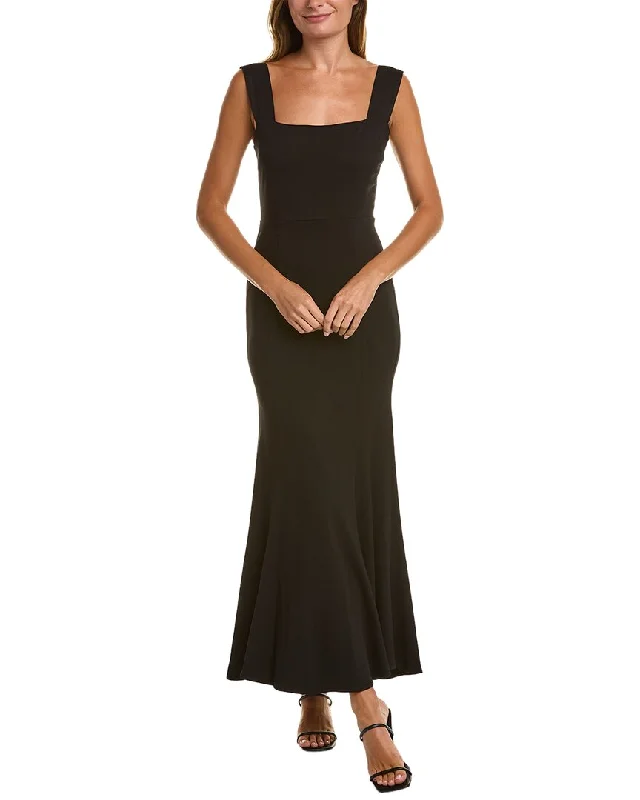 JL LUXE Rya Maxi Dress Flowy Fabric